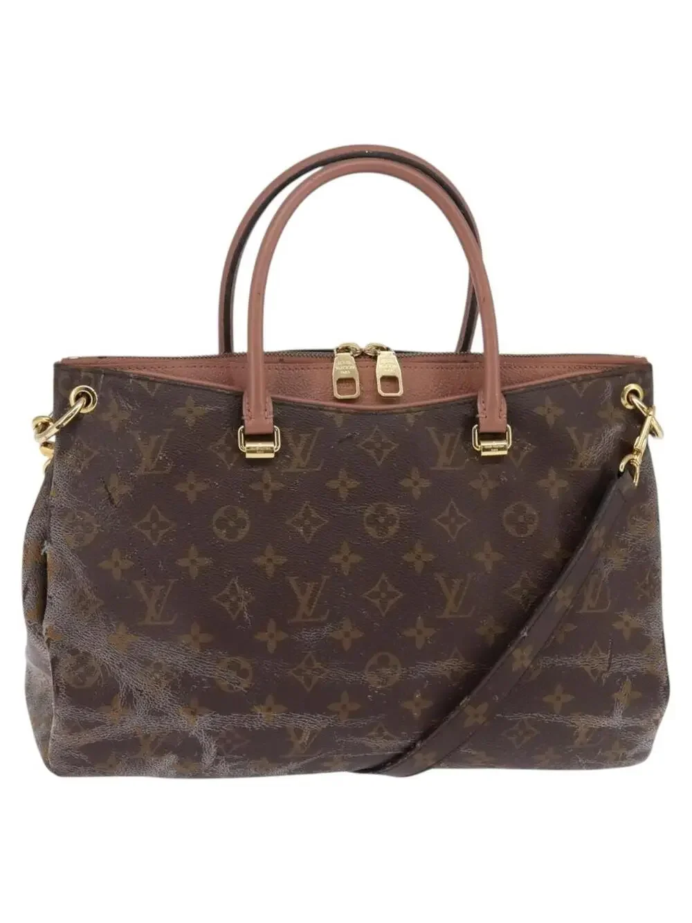 Louis Vuitton Pallas Mm Hand Bag 2Way #344436L65B